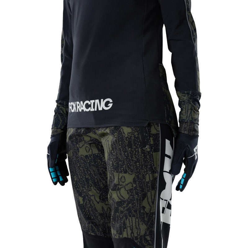 Bluza Rowerowa Damska Fox Defend Thermal Lunar Se Black