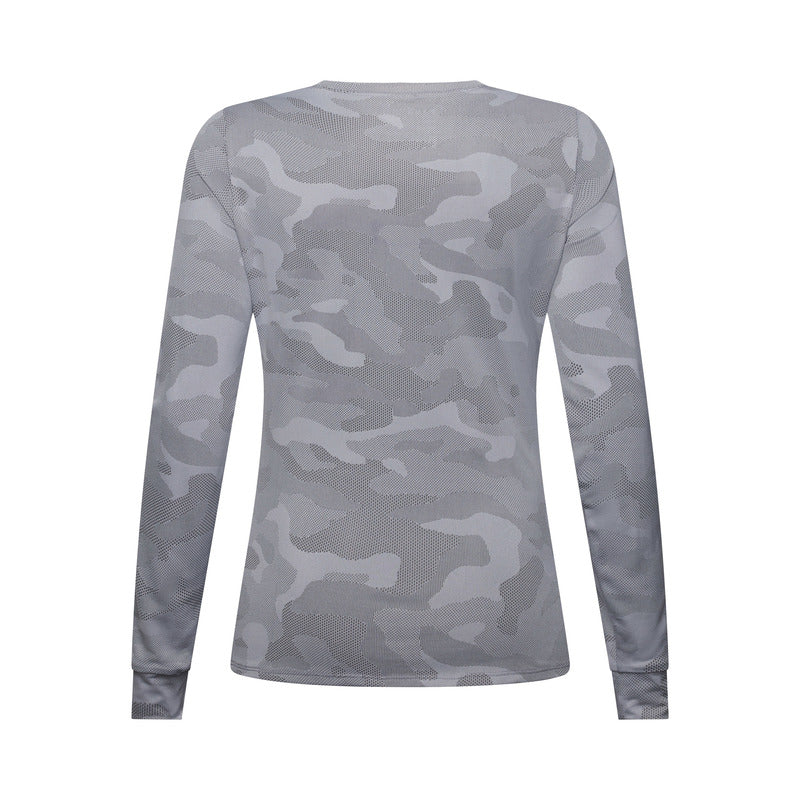 Koszulka Rowerowa Z Długim Rękawem Damska Fox Ranger Tru Dri Ls Pewter