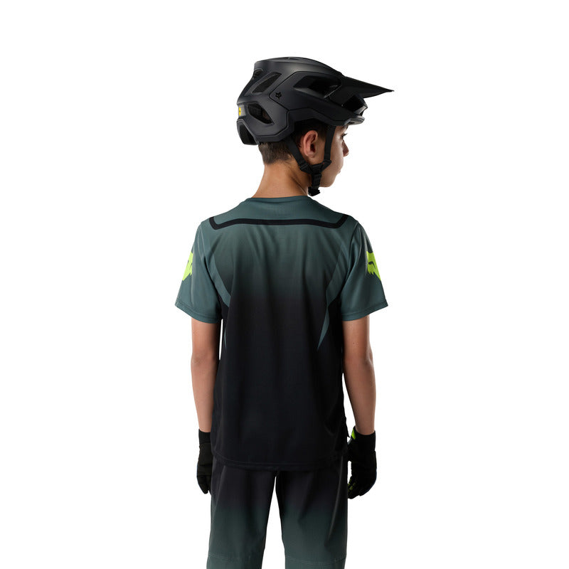 Koszulka Rowerowa Junior Fox Ranger Ss Foundry Sage