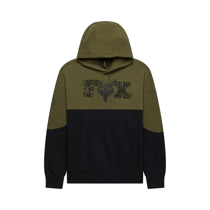 Bluza Z Kapturem Fox Abyss Fleece Po Olive Green