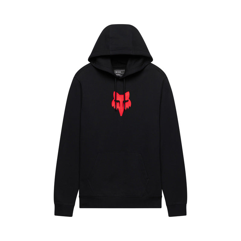 Bluza Z Kapturem Fox Head Fleece Po Black Red