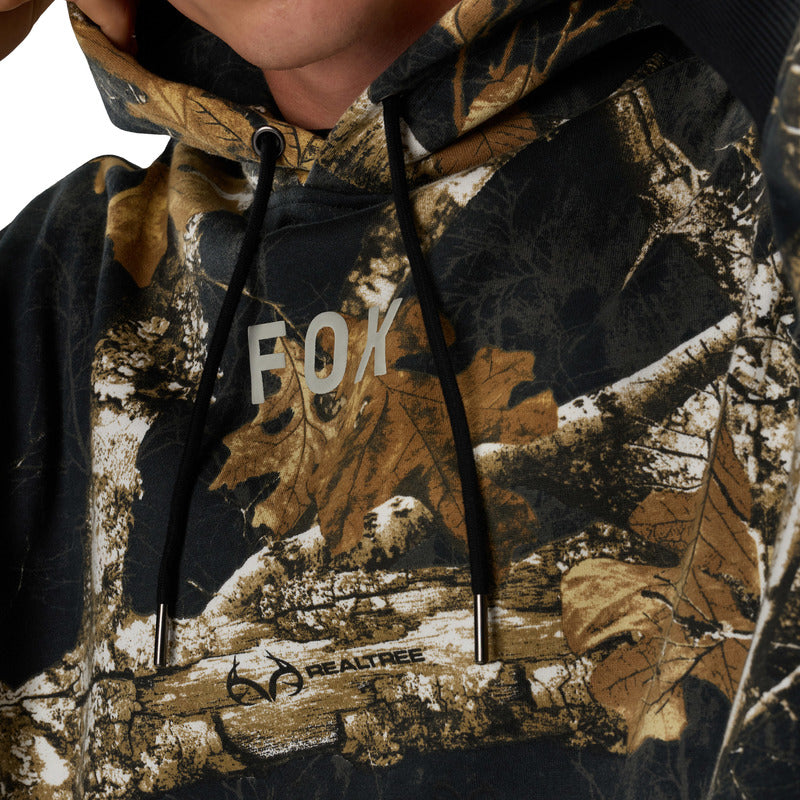 Bluza Z Kapturem Fox Realtree Fleece Po Black Multi