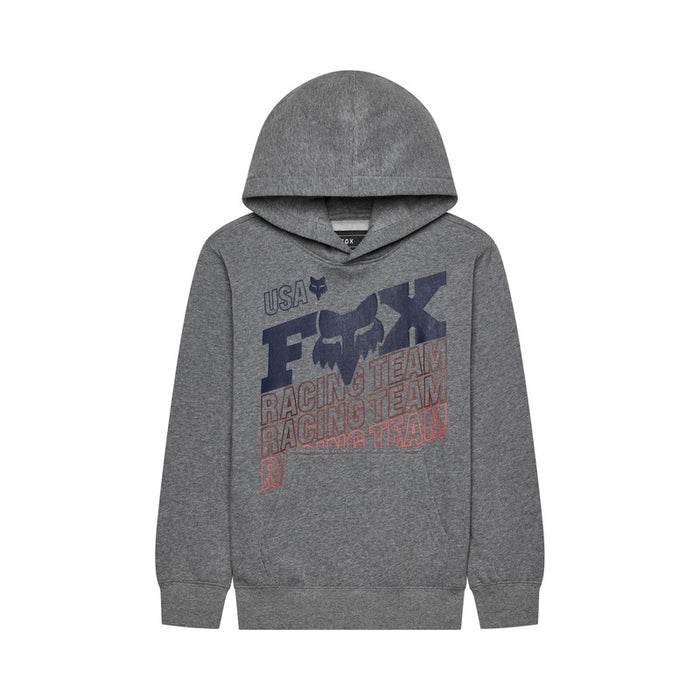 Bluza Z Kapturem Junior Fox Coldpress Fleece Po Heather Graphite