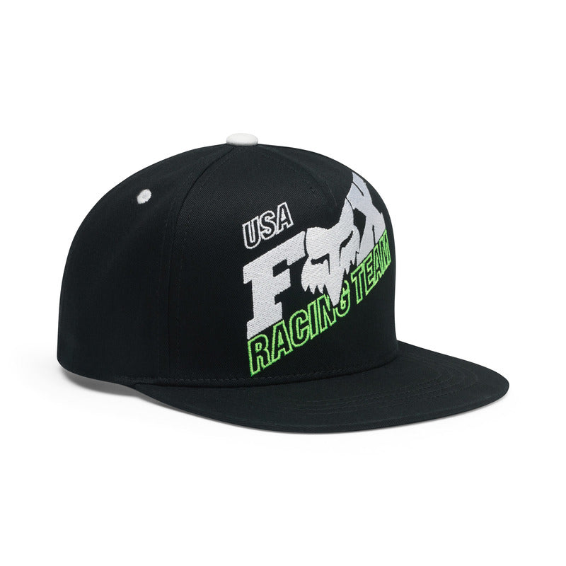 Czapka Z Daszkiem Junior Fox Coldpress Snapback Black