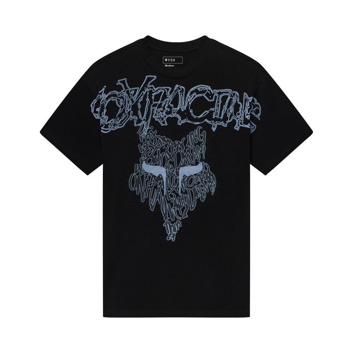 T-shirt Fox Abyss Heavyweight Black