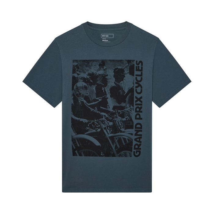 T-shirt Fox Circa 74 195 Photo Deep Cobalt