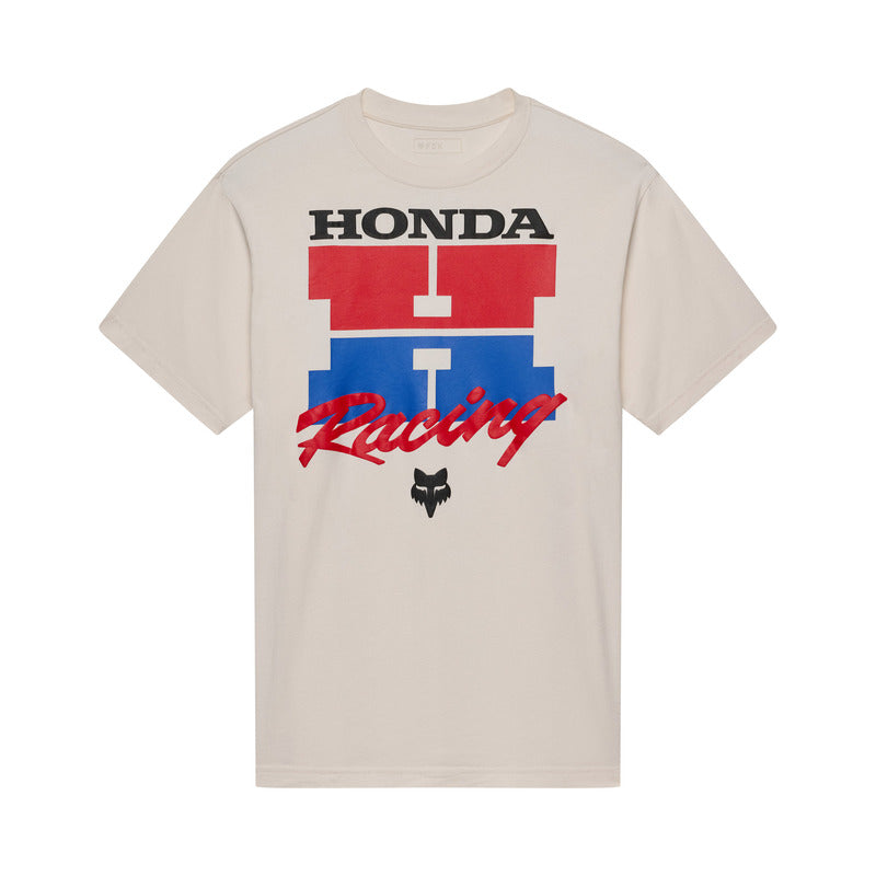 T-shirt Fox Honda Midweight Off White