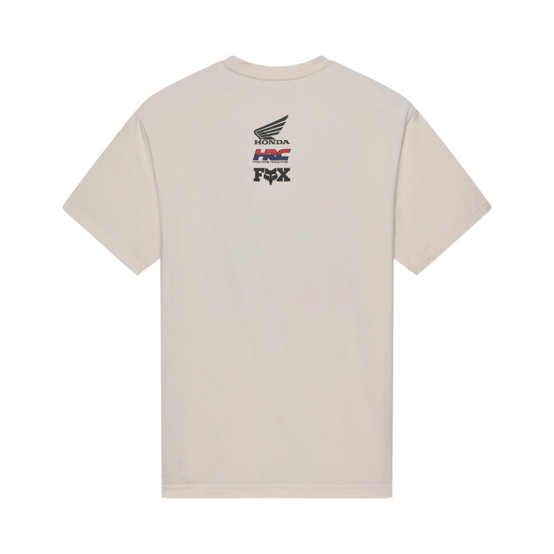 T-shirt Fox Honda Midweight Off White