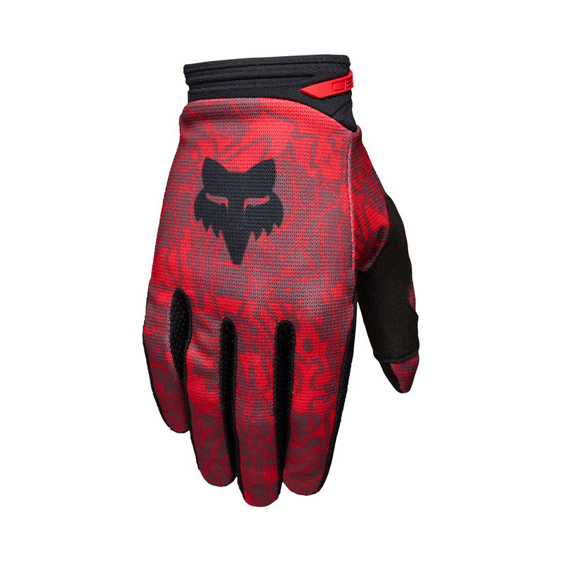 Rękawice Motocyklowe Fox 180 Abyss Fluo Red