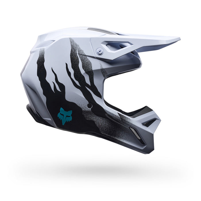 Kask Motocyklowy Fox V1 Clutch White Black