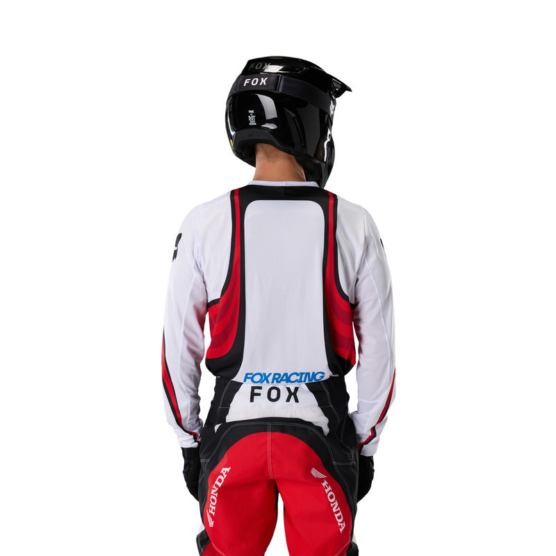 Bluza Motocyklowa Fox 180 Honda White Red